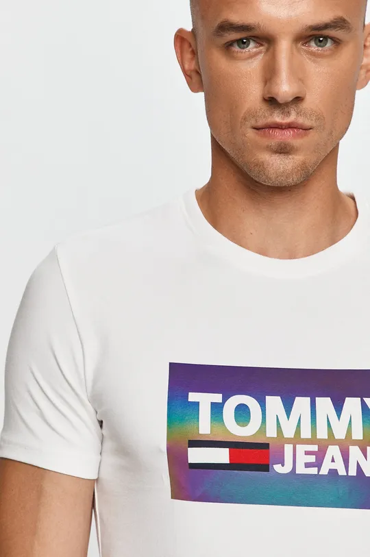 fehér Tommy Jeans - T-shirt