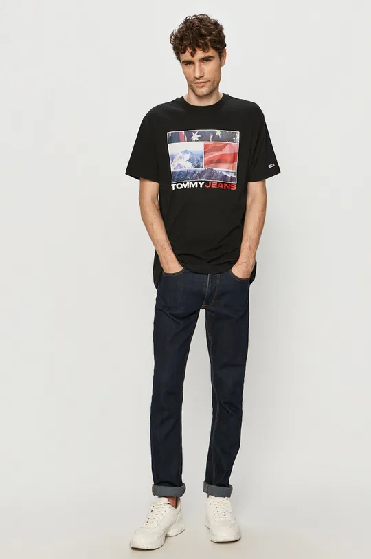 Tommy Jeans - T-shirt DM0DM08793 czarny