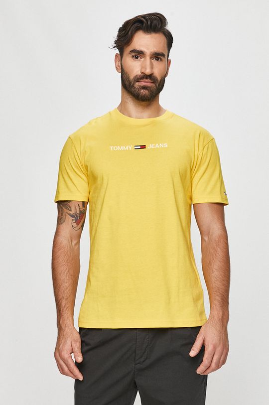 żółty Tommy Jeans - T-shirt