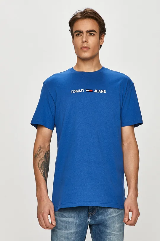 kék Tommy Jeans - T-shirt Férfi