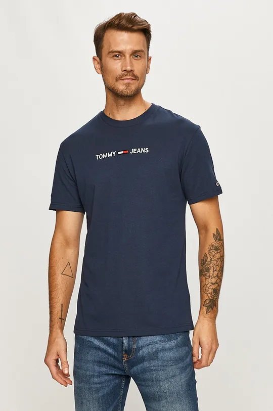 sötétkék Tommy Jeans - T-shirt Férfi