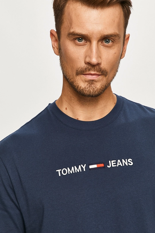 tmavomodrá Tommy Jeans - Tričko