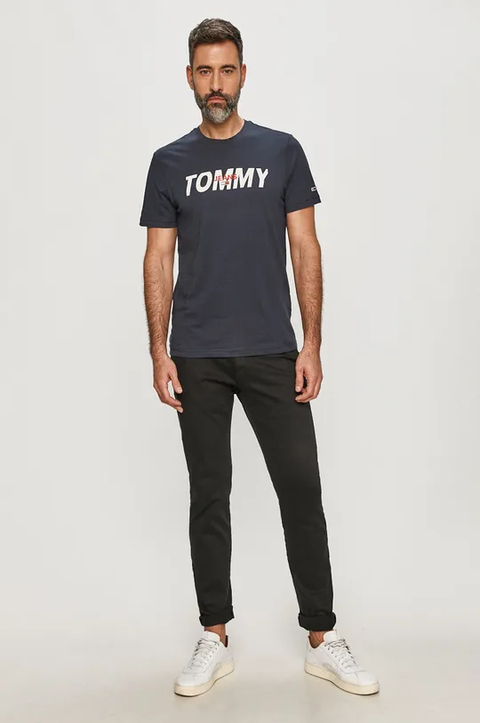 Tommy Jeans - T-shirt sötétkék