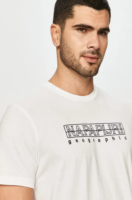 fehér Napapijri - T-shirt