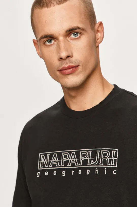 fekete Napapijri - T-shirt