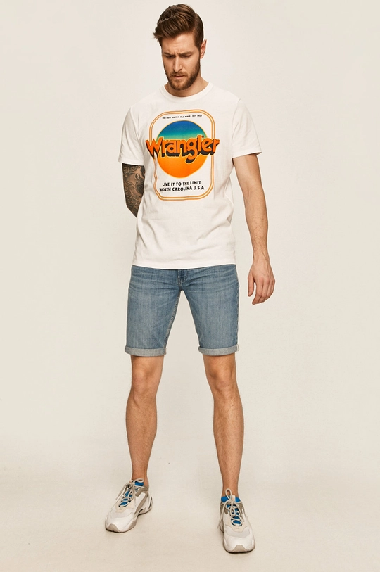 Wrangler - T-shirt fehér