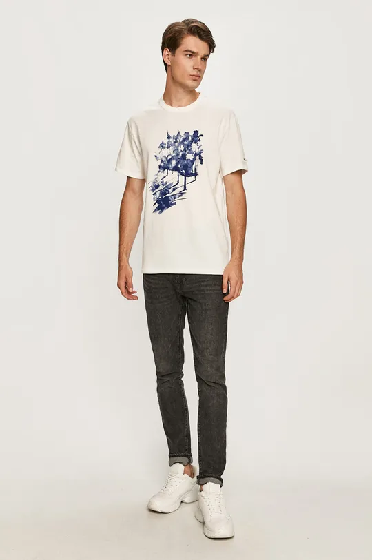 Pepe Jeans - T-shirt Sydney biały