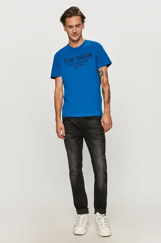 Tom Tailor Denim - T-shirt niebieski