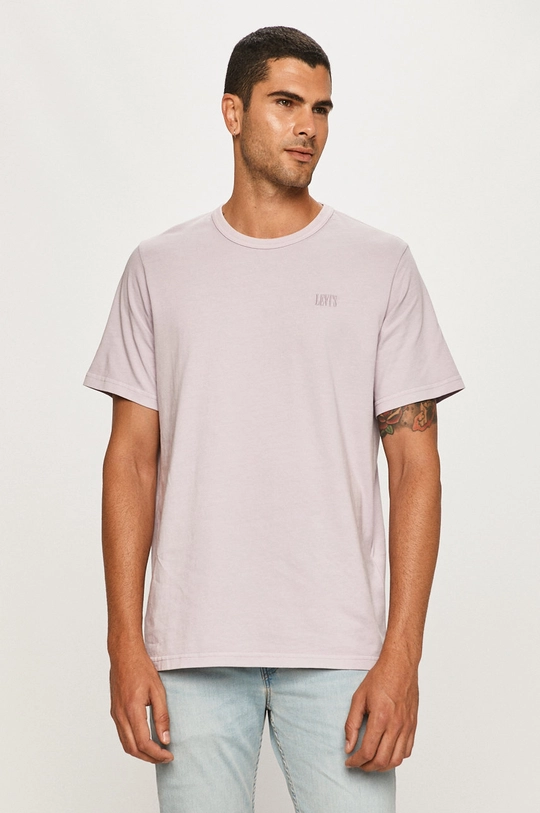 lila Levi's - T-shirt Férfi