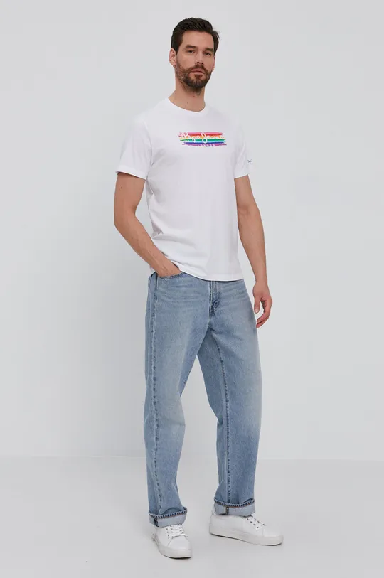 Tričko Pepe Jeans biela