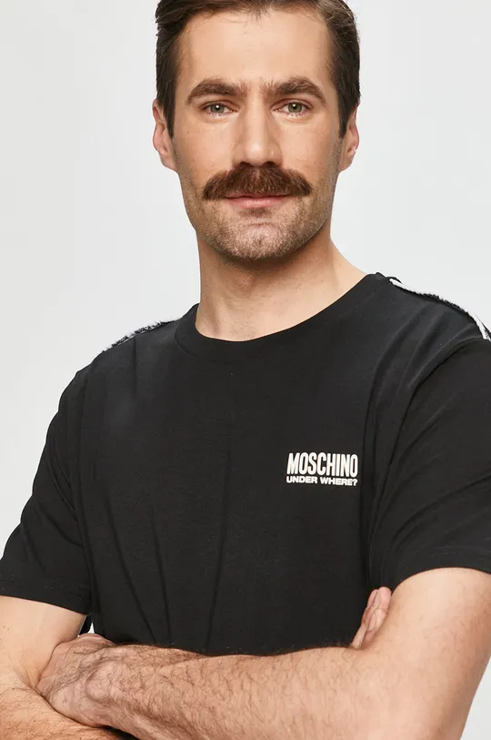 Moschino Underwear - T-shirt czarny