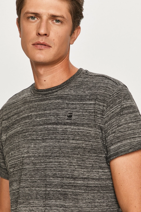 czarny G-Star Raw - T-shirt D16396.B140.6484