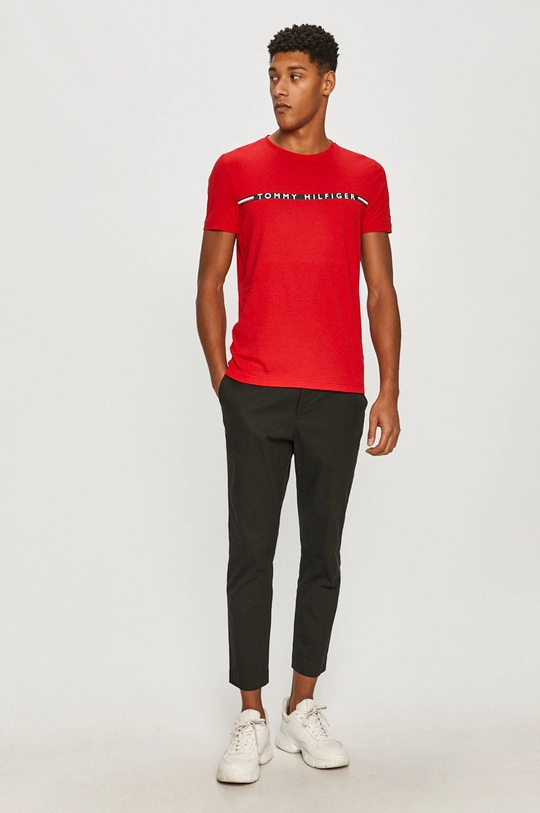 Tommy Hilfiger - T-shirt piros