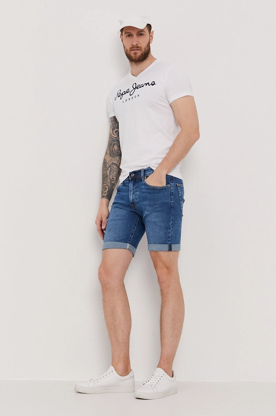 Pepe Jeans T-shirt biały