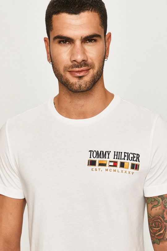 biela Tommy Hilfiger - Tričko