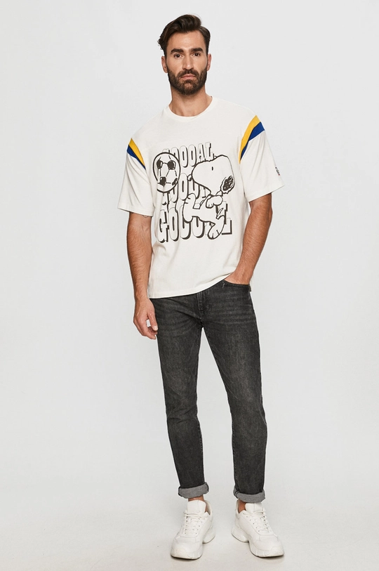 Levi's - T-shirt X Peanuts biały