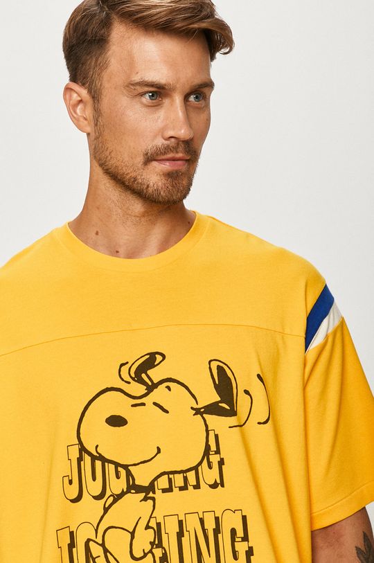 bursztynowy Levi's - T-shirt x Peanuts