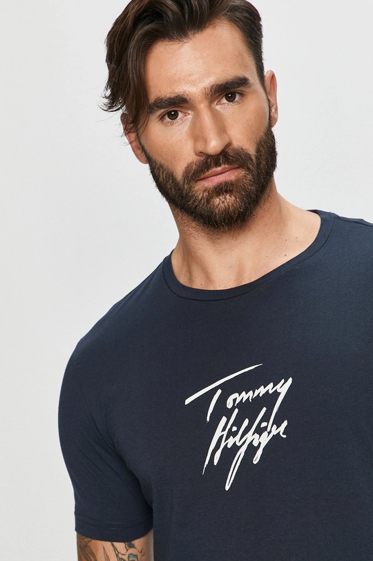 tmavomodrá Tommy Hilfiger - Tričko