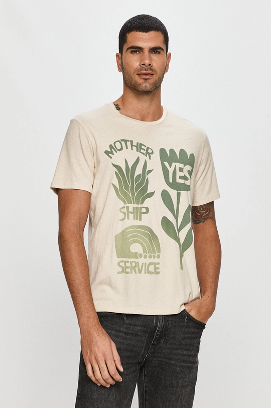 bézs Levi's - T-shirt Férfi