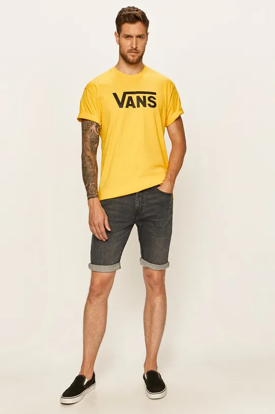Vans - Tričko žltá