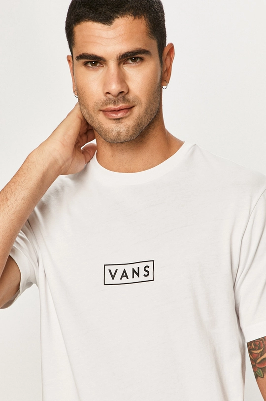 fehér Vans - T-shirt Férfi