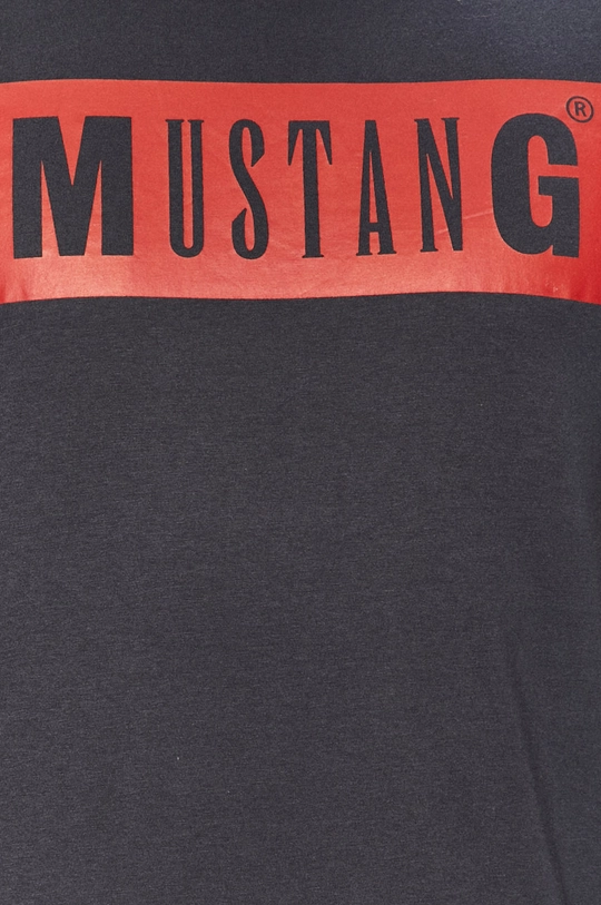 sötétkék Mustang - T-shirt