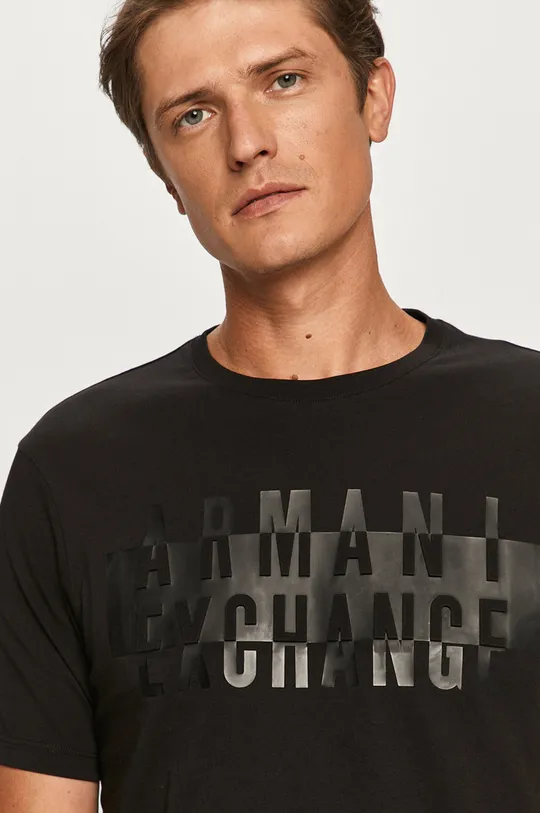 fekete Armani Exchange - T-shirt