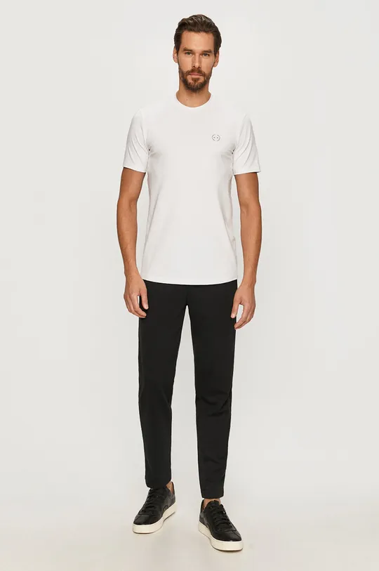 Armani Exchange - T-shirt 8NZT84.Z8M9Z biały