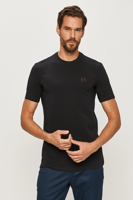 sötétkék Armani Exchange - T-shirt Férfi