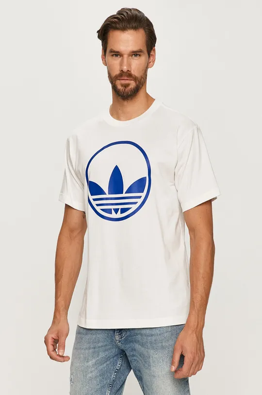 biały adidas Originals - T-shirt GD2103 Męski