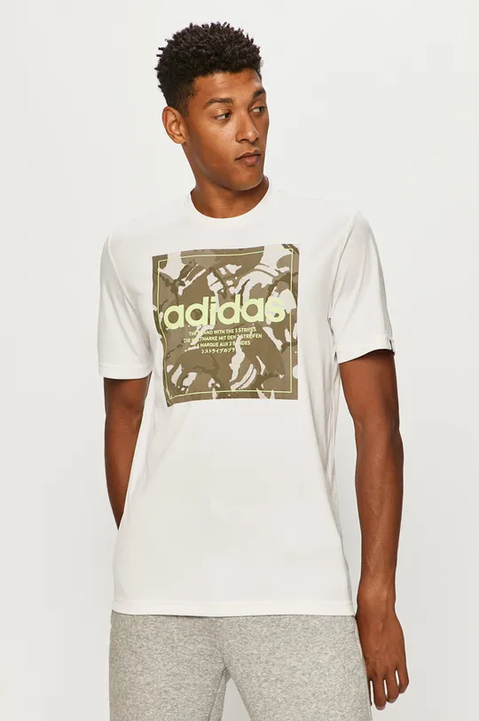 fehér adidas - T-shirt GD5875 Férfi