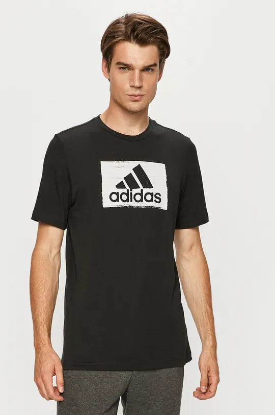 čierna adidas - Tričko GD5893 Pánsky