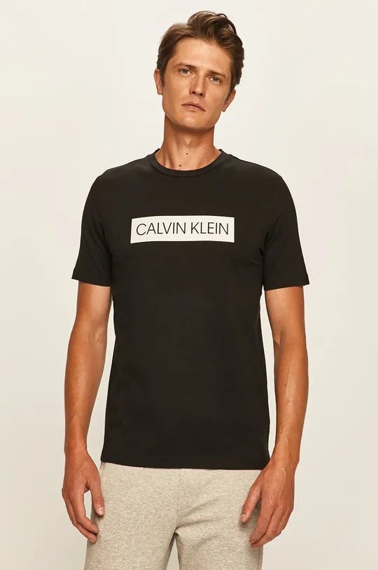 čierna Calvin Klein Performance - Tričko Pánsky