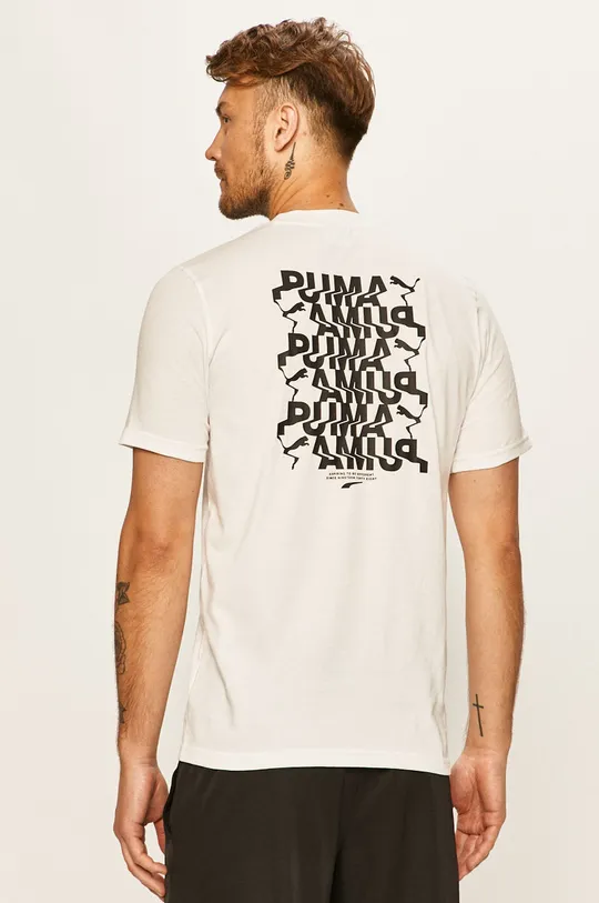 fehér Puma - T-shirt 597786 Férfi