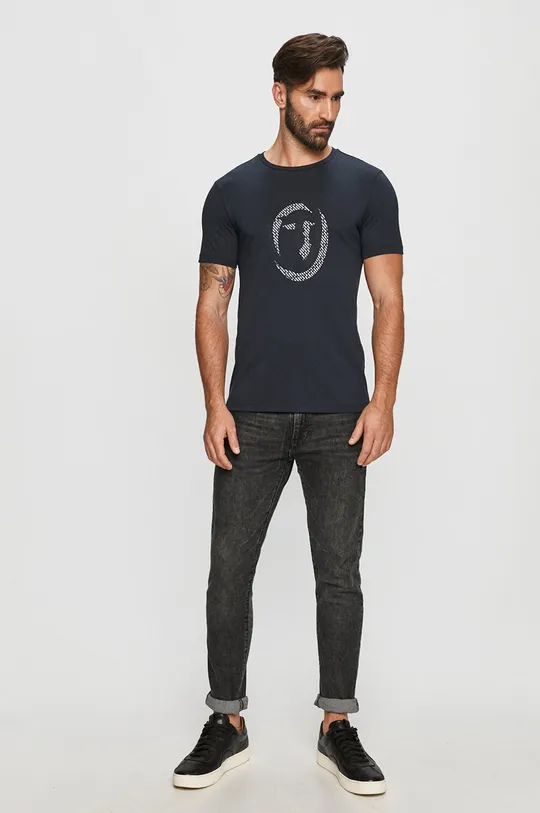 Trussardi Jeans - Tričko tmavomodrá