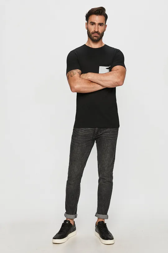Trussardi Jeans - T-shirt fekete