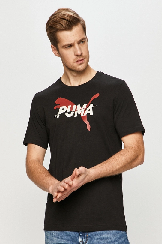 fekete Puma - T-shirt 583474 Férfi