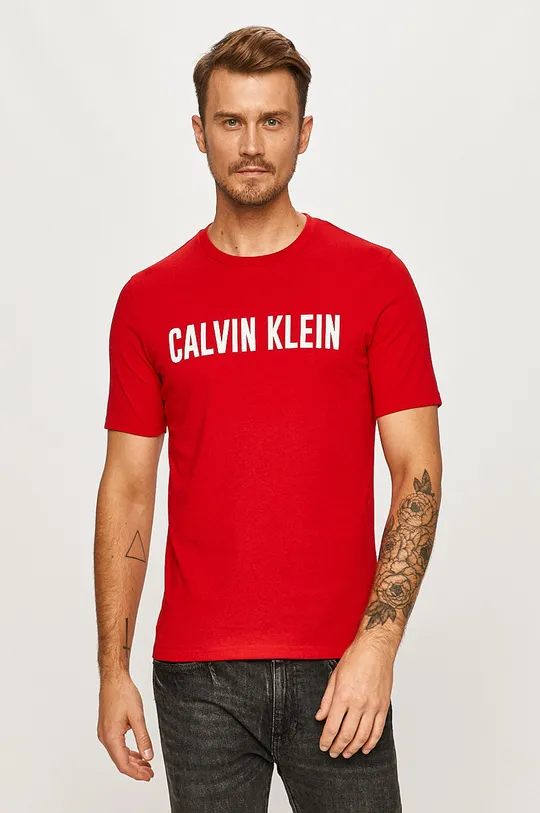 piros Calvin Klein Performance - T-shirt Férfi