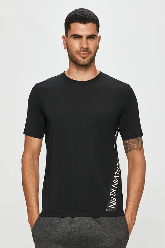fekete Calvin Klein Performance - T-shirt Férfi