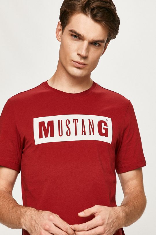 červená Mustang - Tričko