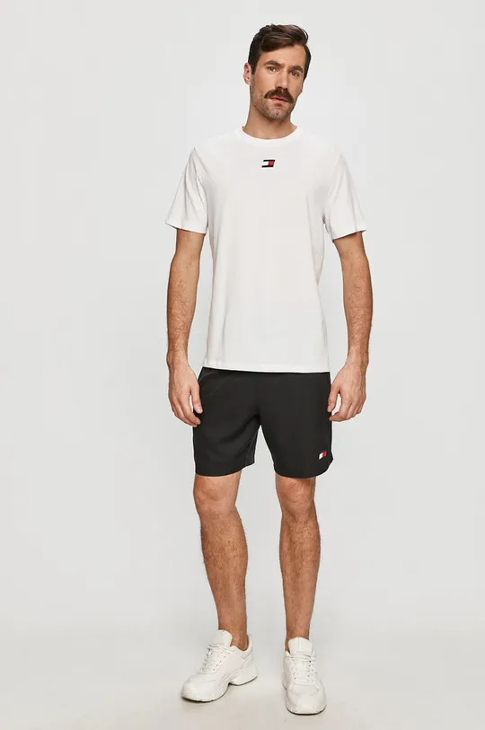 Tommy Sport - T-shirt biały