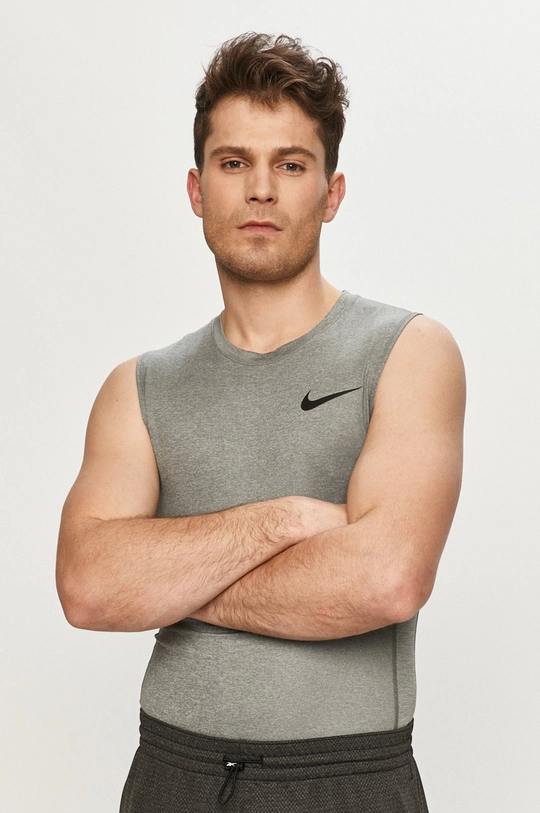 szürke Nike - T-shirt