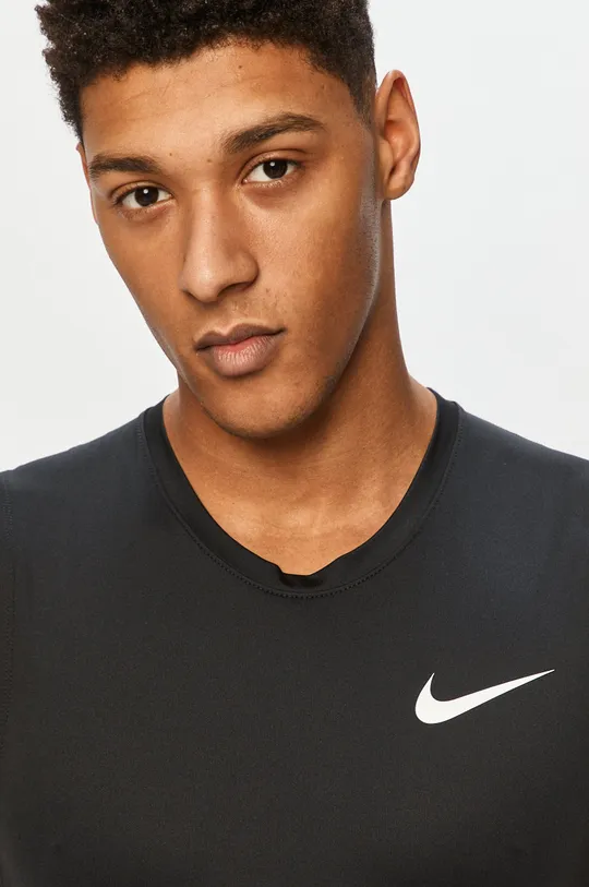 czarny Nike - T-shirt