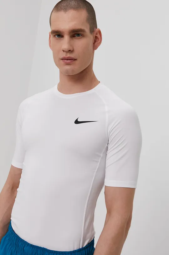 biela Funkčná bielizeň Nike Pánsky