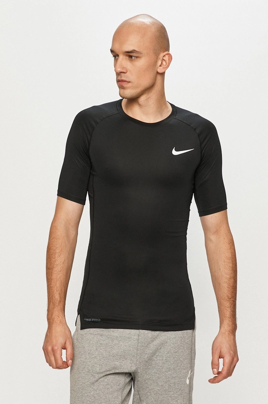 czarny Nike - T-shirt