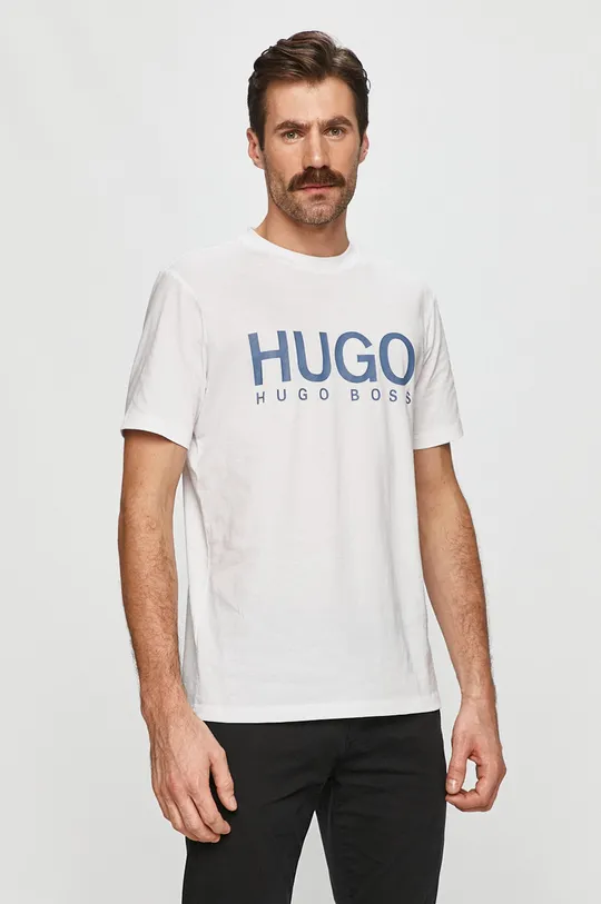 biela Hugo - Tričko Pánsky