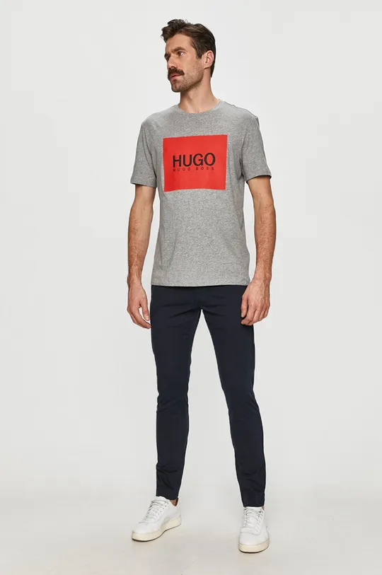 Hugo - Tričko sivá