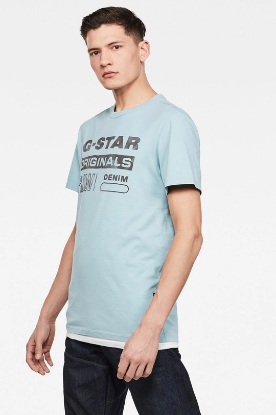 G-Star Raw - Tričko modrá