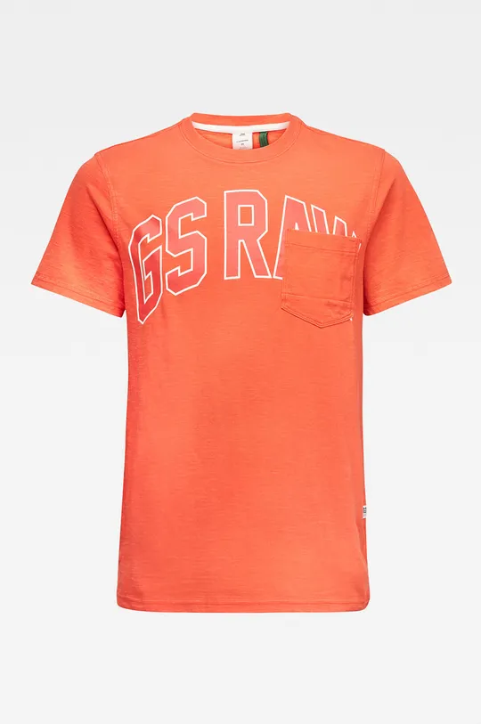 pomarańczowy G-Star Raw - T-shirt D17147.C372.B443