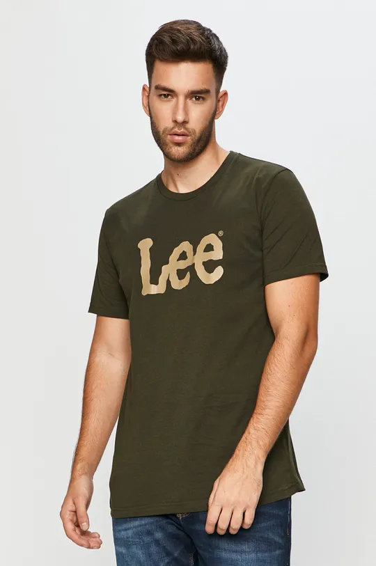 zöld Lee - T-shirt Férfi